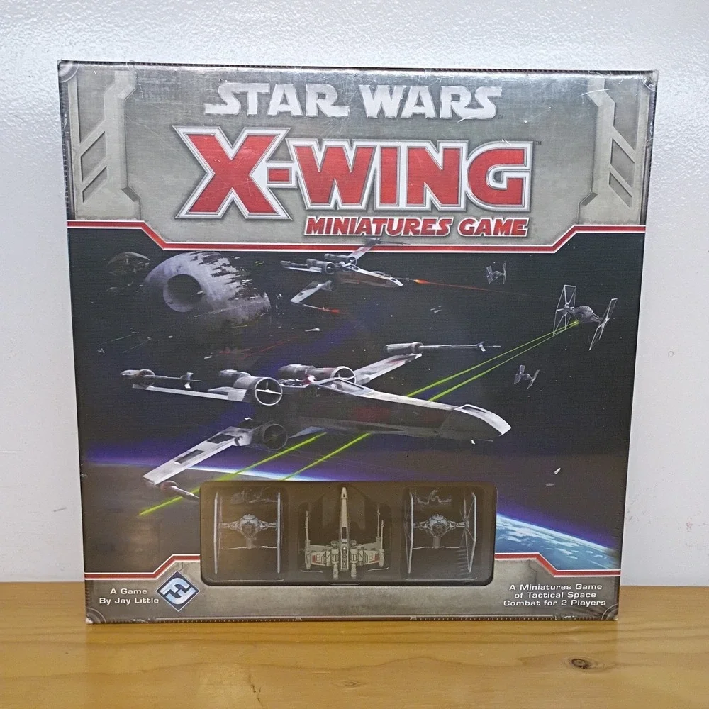 Star Wars X-Wing Miniatures Game Core Set SWX01 1st Edition Some Torn Plastic